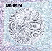 an image of a circular pattern with the word artforum on it